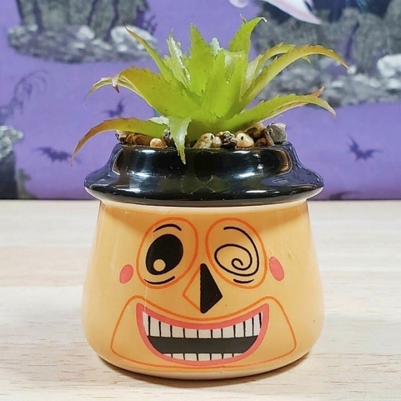 Disney Nightmare Before Christmas The Mayor 3.5" Faux Mini Succulent Plant - Picture 1 of 9